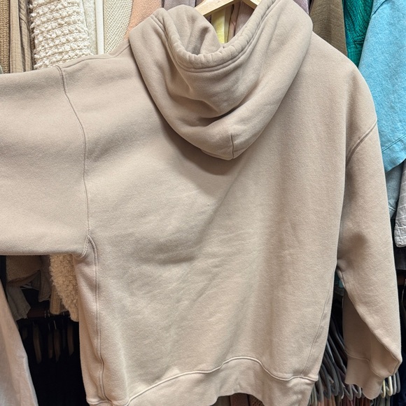 NWOT Aritzia Hoodie Boyfriend Sweatshirt Mauve L - Picture 7 of 10
